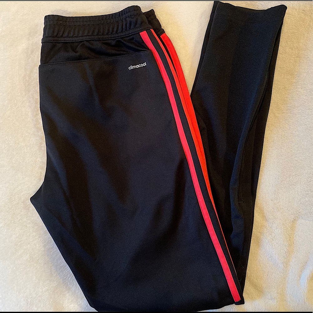 Adidas Track-pants with Red Stripes